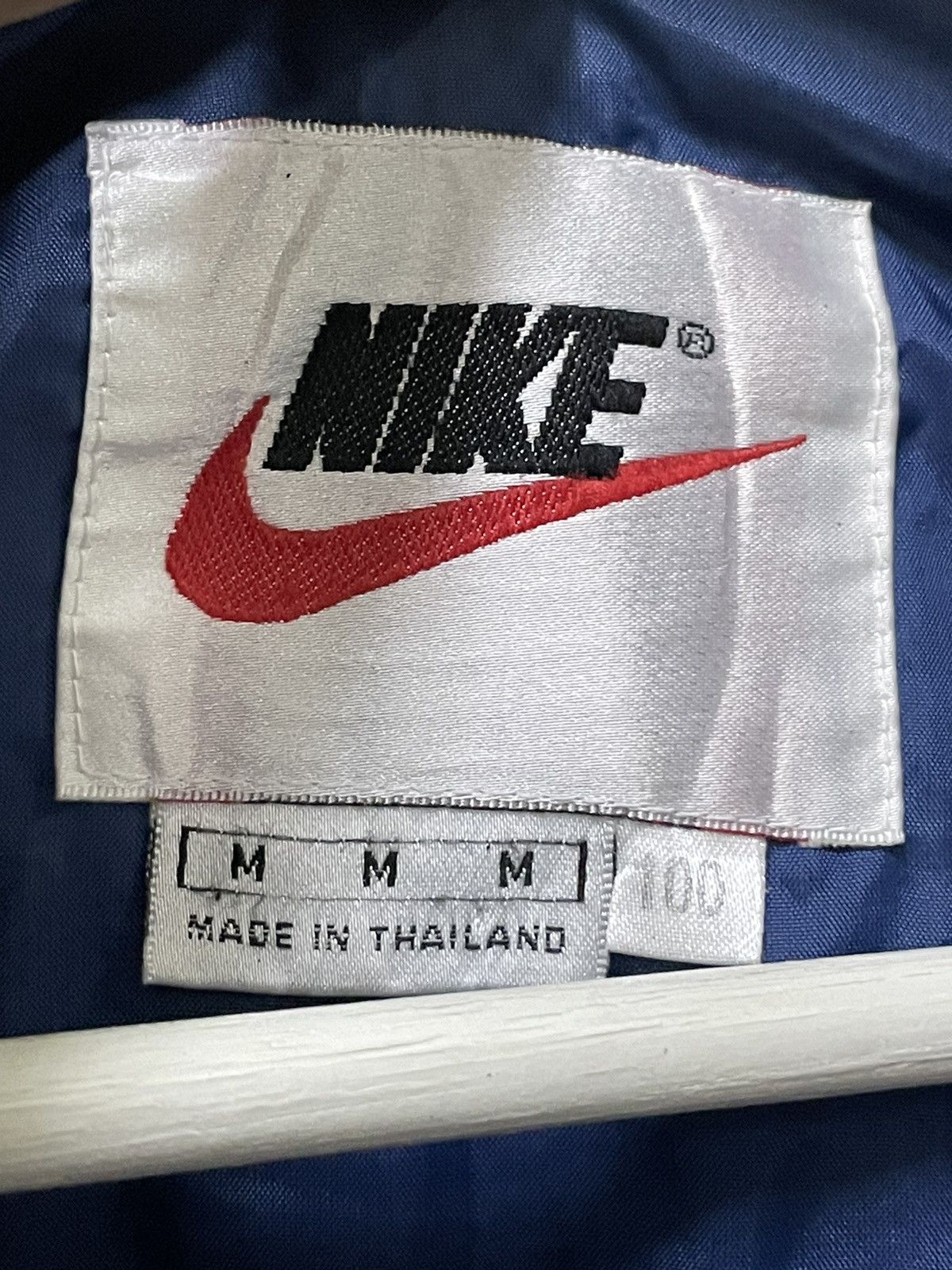 Nike × Vintage Nike Track Vintage Windbreaker Y2K Drill Swoosh Jacket Retro Size US M / EU 48-50 / 2 - 5 Thumbnail