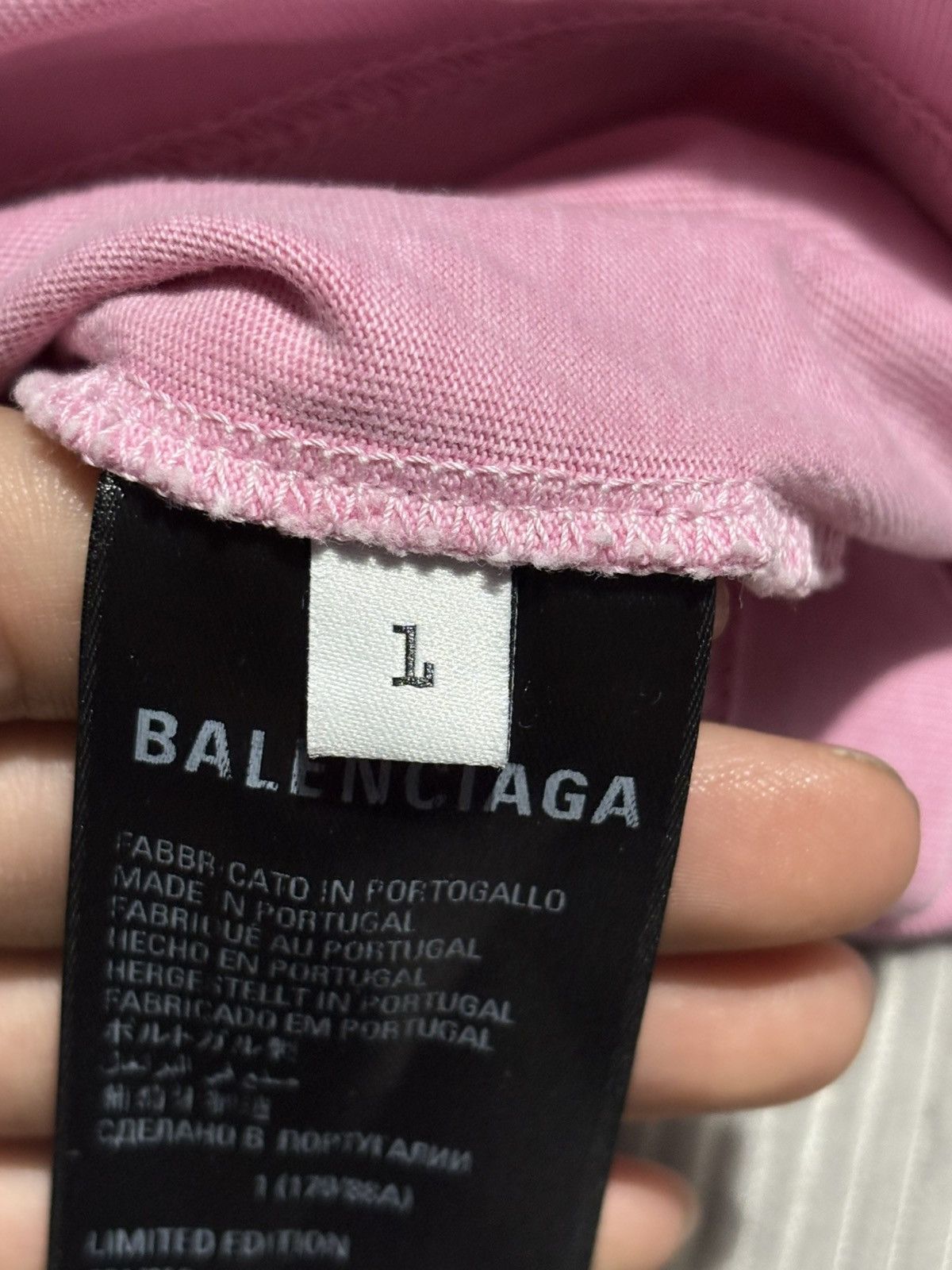 Balenciaga Demna Balenciaga Limited Edition 71/350 Long Sleeve T-shirt Size US S / EU 44-46 / 1 - 16 Thumbnail