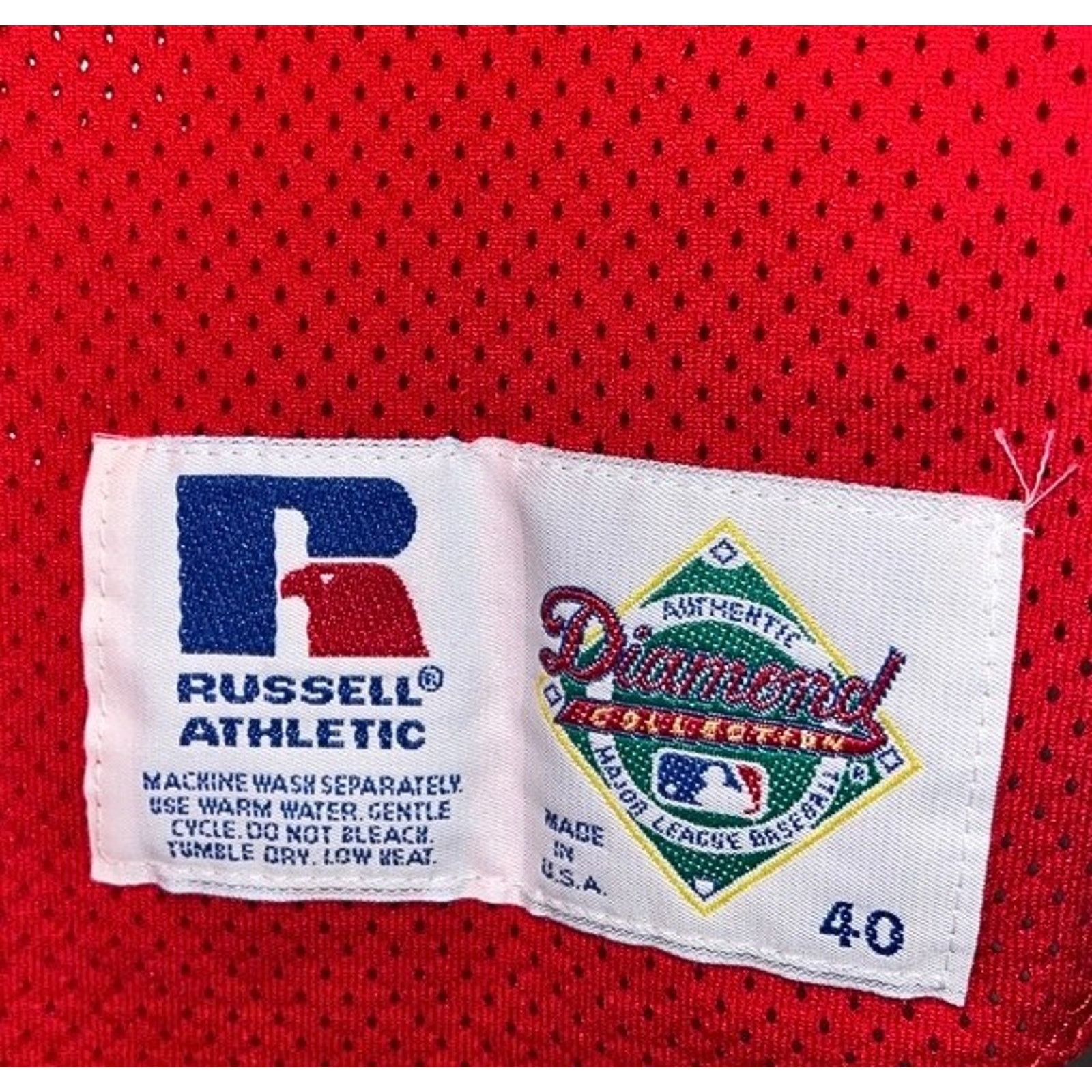 Russell Athletic Philadelphia Phillies 96 All Star BP Jersey Russell Sz 40 M Size US M / EU 48-50 / 2 - 8 Thumbnail