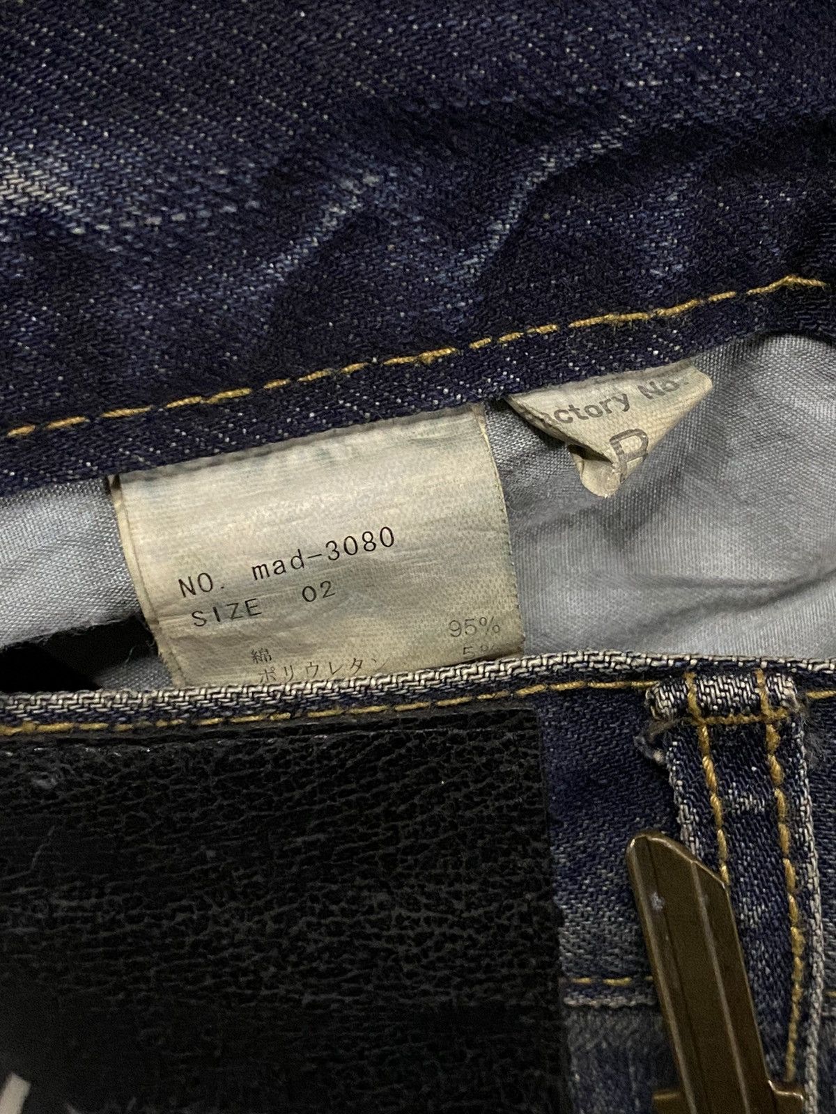 14th Addiction × If Six Was Nine × Japanese Brand Mad Punk Disteressed Key Style undercover Pants Size US 33 - 7 Thumbnail