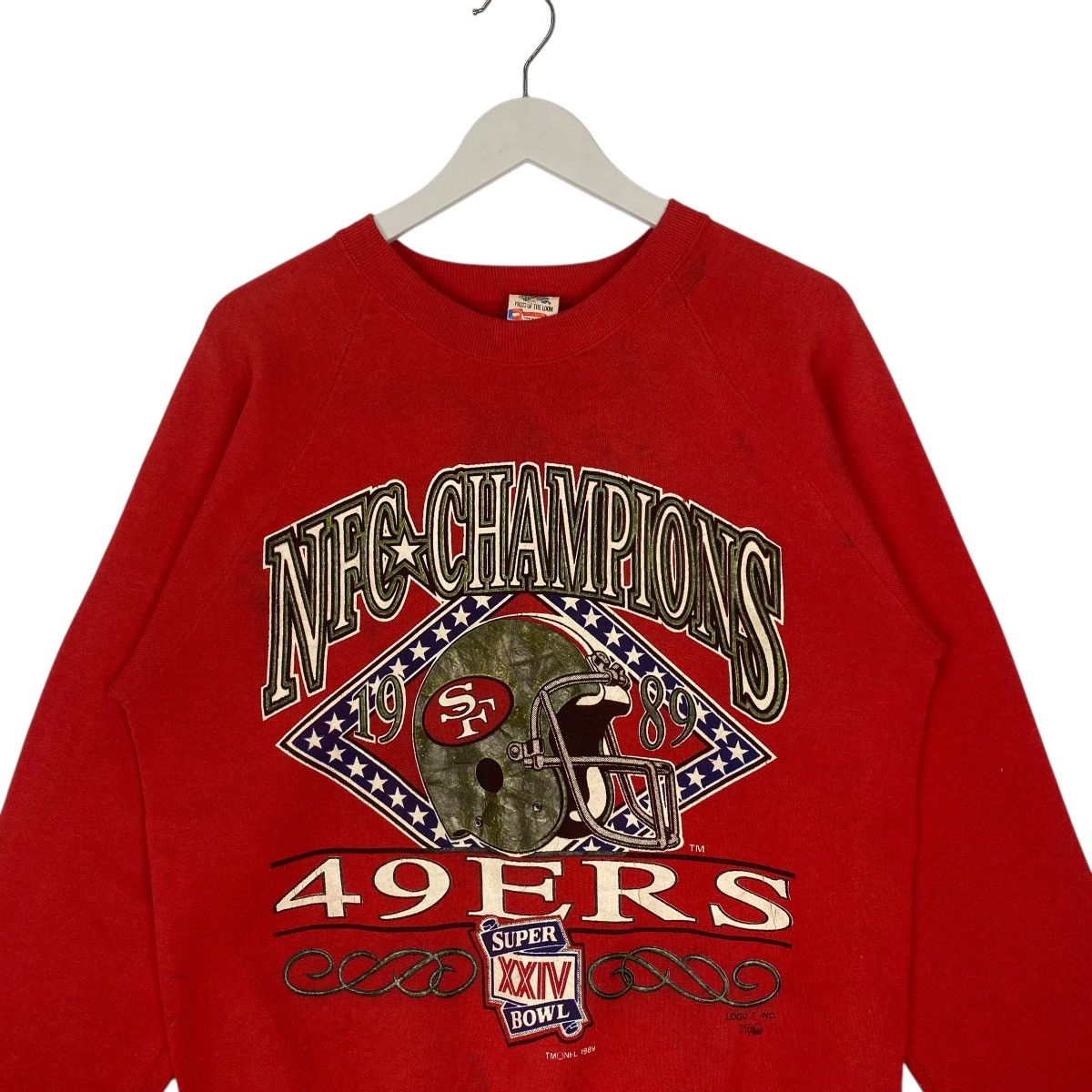 Other Vintage 90s San Francisco 49ers NFC Champions Sweatshirt Size US L / EU 52-54 / 3 - 4 Thumbnail