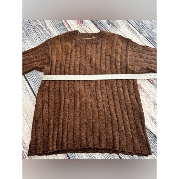 Other Vintage Wiznit 100% Baby Alpaca Wool Men's Ribbed Crewneck S Size XL / US 12-14 / IT 48-50 - 8 Thumbnail
