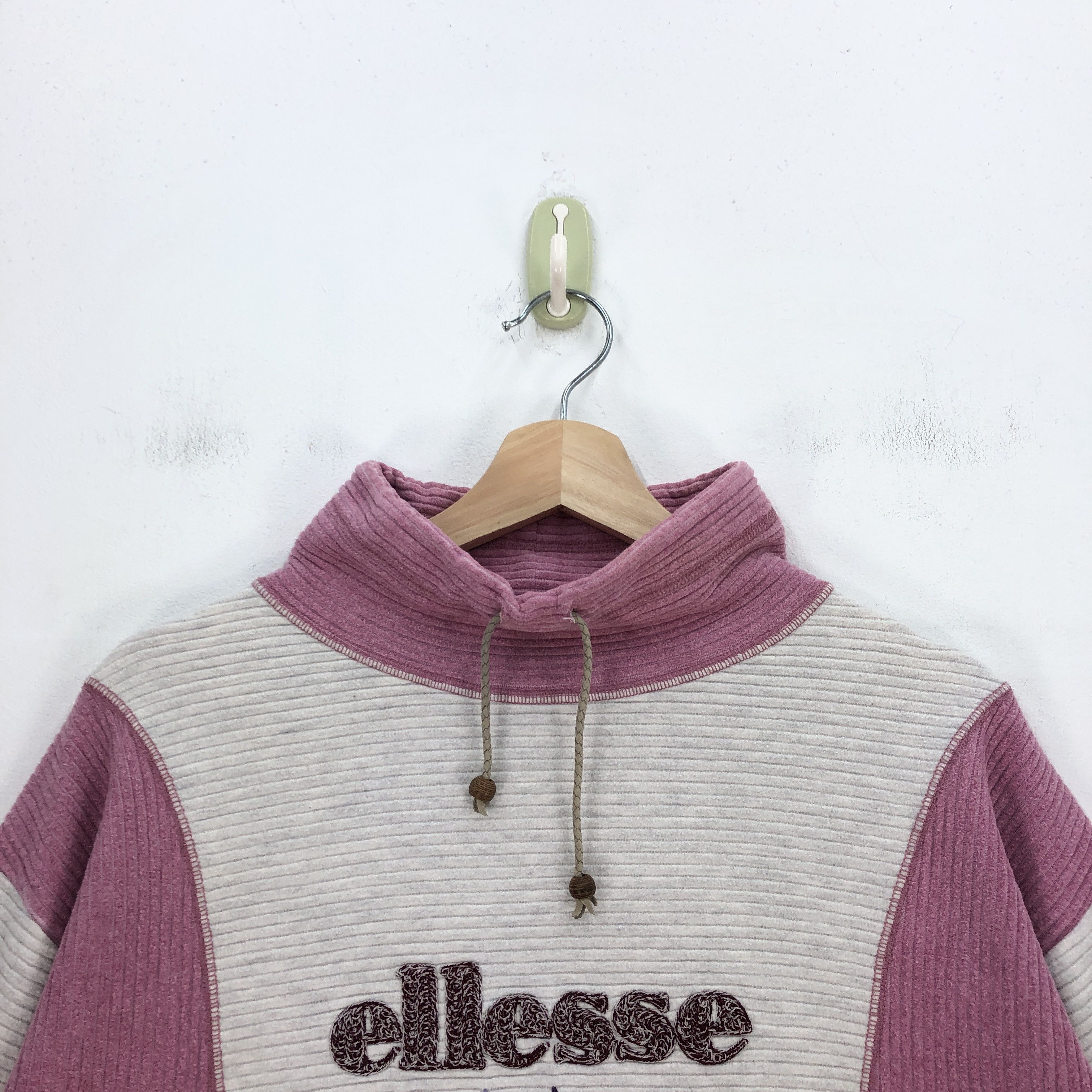 Ellesse × Vintage Vintage 90s Ellesse Sweatshirt Big Embroidered Logo Sweater Size US M / EU 48-50 / 2 - 3 Thumbnail