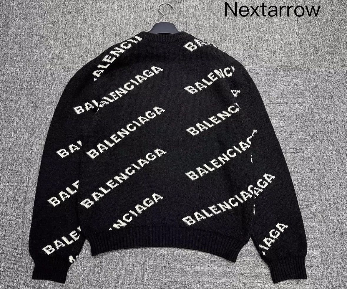 Balenciaga Balenciaga barrage printed sweater2412-Nextarrow Size US L / EU 52-54 / 3 - 2 Thumbnail