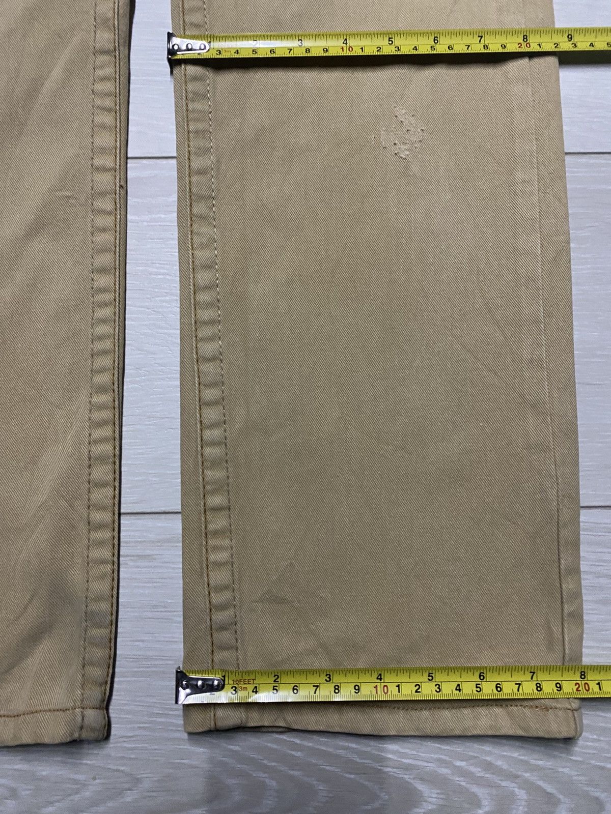 Japanese Brand Red Pepper Avantgarde Skull Button Distressed Loose Jeans Size US 33 - 16 Thumbnail