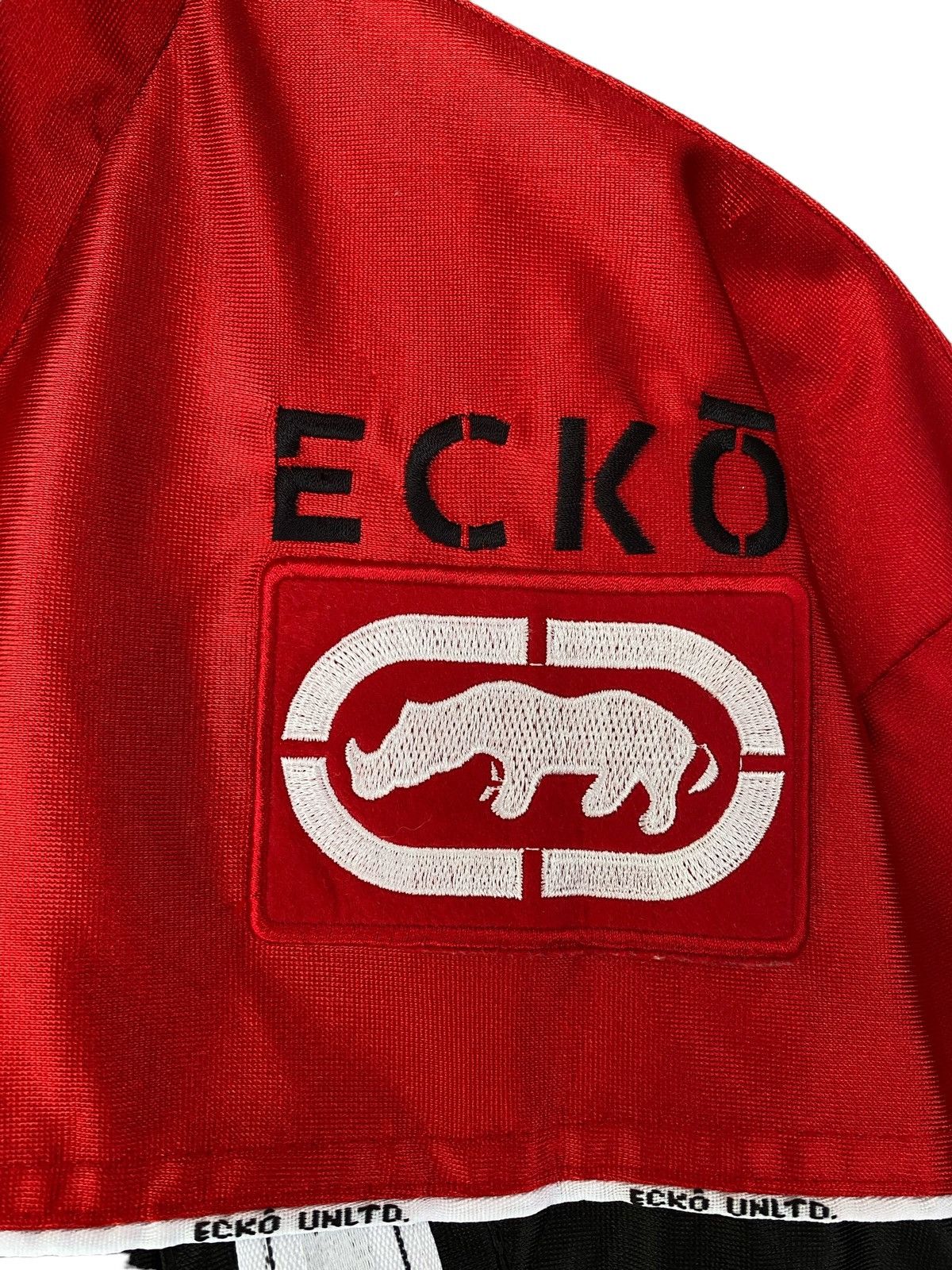 Ecko Unltd. 90s Ecko Unltd Zipper Jersey Shirt Size US L / EU 52-54 / 3 - 11 Thumbnail