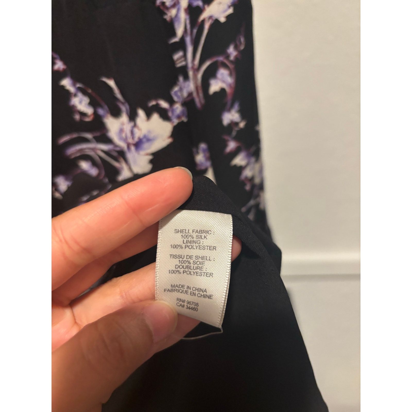 Rebecca Taylor NWOT Rebecca Taylor floral silk shirt dress size 0/small Size S / US 4 / IT 40 - 6 Thumbnail