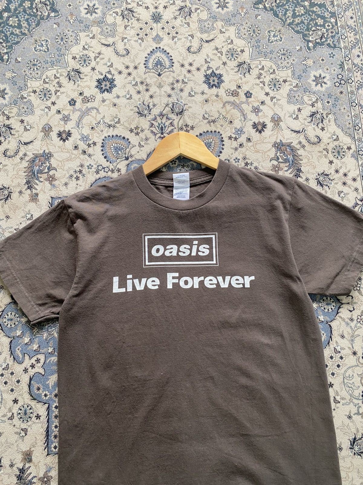 Band Tees VINTAGE OASIS LIVE FOREVER SS SHIRT 90s Size US S / EU 44-46 / 1 - 2 Thumbnail