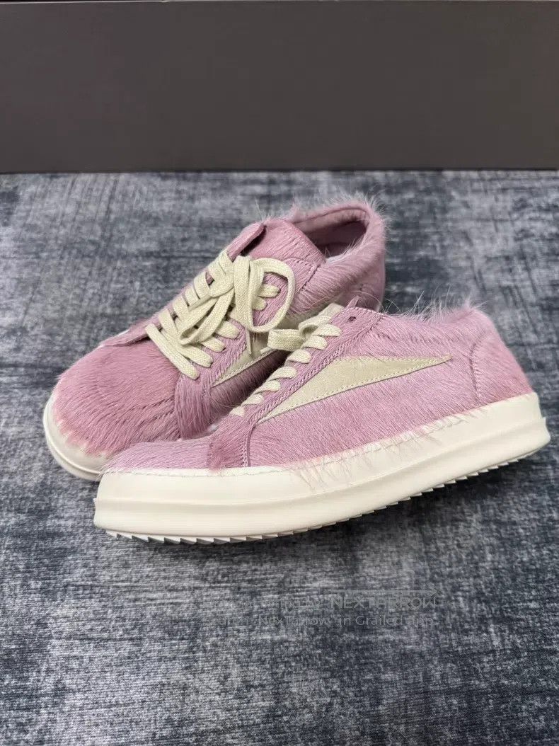 Rick Owens Rick Owens Main Line Pink Horsehair Size US 8 / IT 38 - 1 Thumbnail