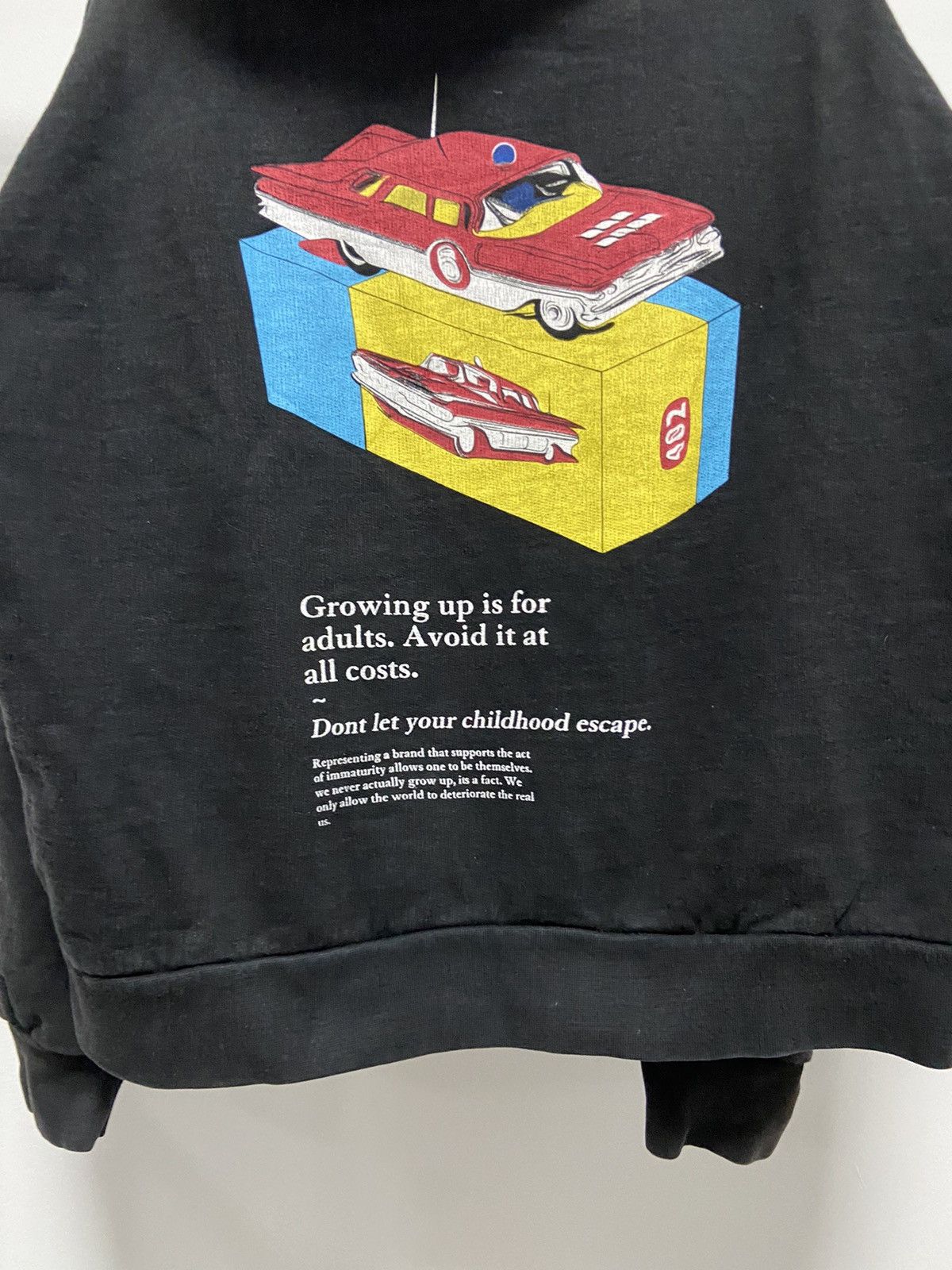 Japanese Brand × Vintage Childish Hoodie Big Logo Vintage Print Skateboarding Y2k Sk8 Size US S / EU 44-46 / 1 - 7 Thumbnail