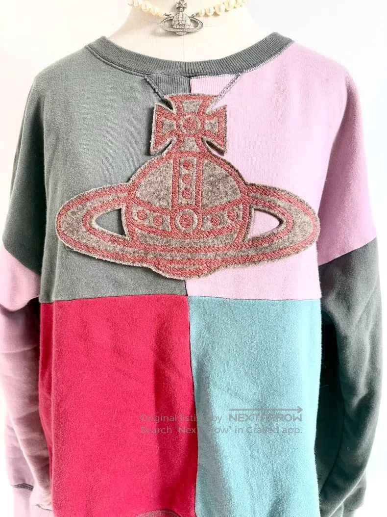 Vivienne Westwood Vivienne Westwood size 00 Pink Blue Colorful Mixed Big Satu Size M / US 6-8 / IT 42-44 - 9 Thumbnail