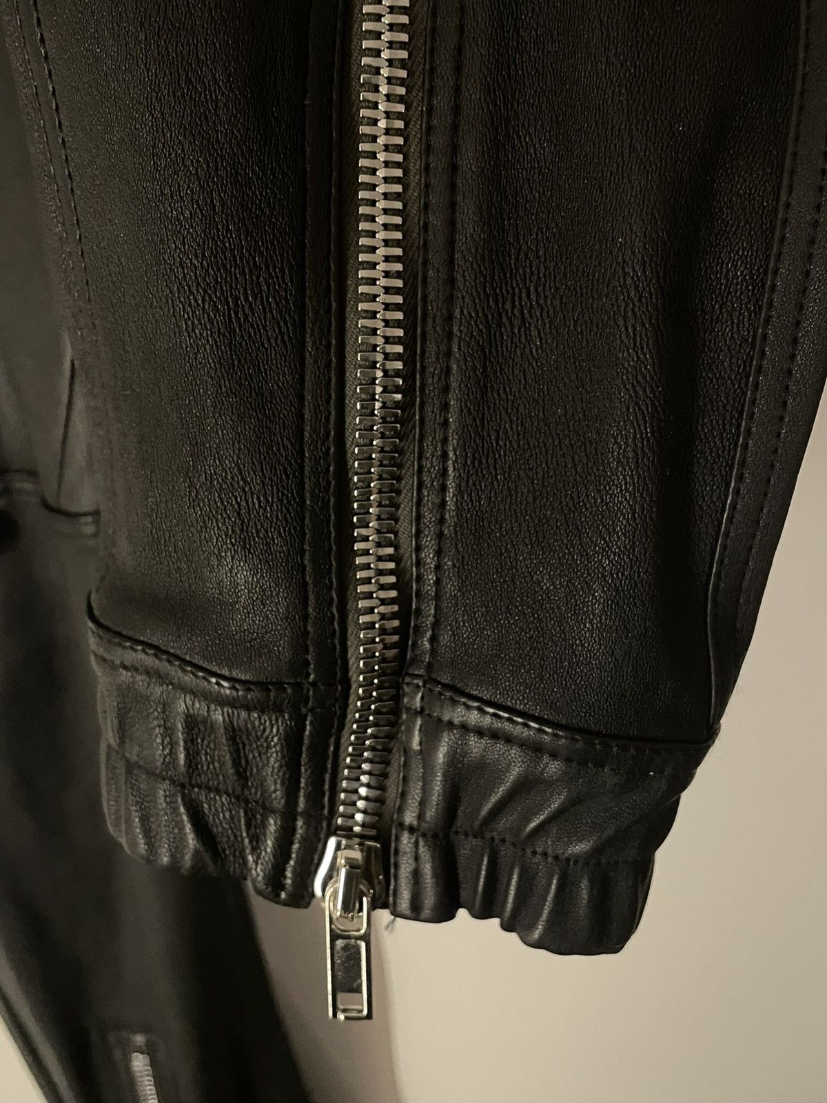 Rick Owens Gethsemane Lamb Leather Bauhaus Pants Size 28" / US 6 / IT 42 - 9 Thumbnail