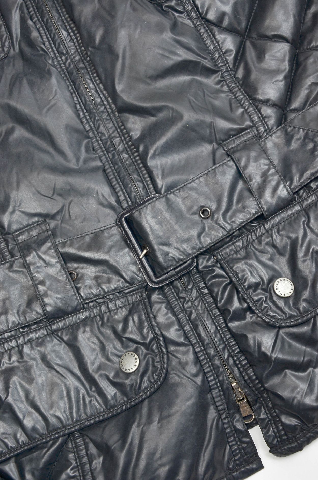Barbour Barbour International Polarquilt Jacket Belted Black - 12 Size XL / US 12-14 / IT 48-50 - 5 Thumbnail