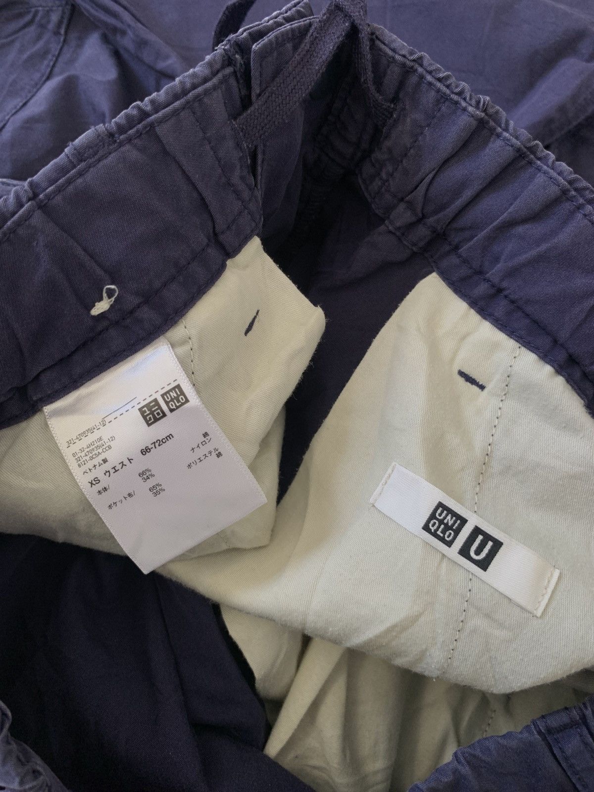 Japanese Brand Uniqlo U Parachute Wide Cargo Baggy Pants Size US 32 / EU 48 - 4 Thumbnail