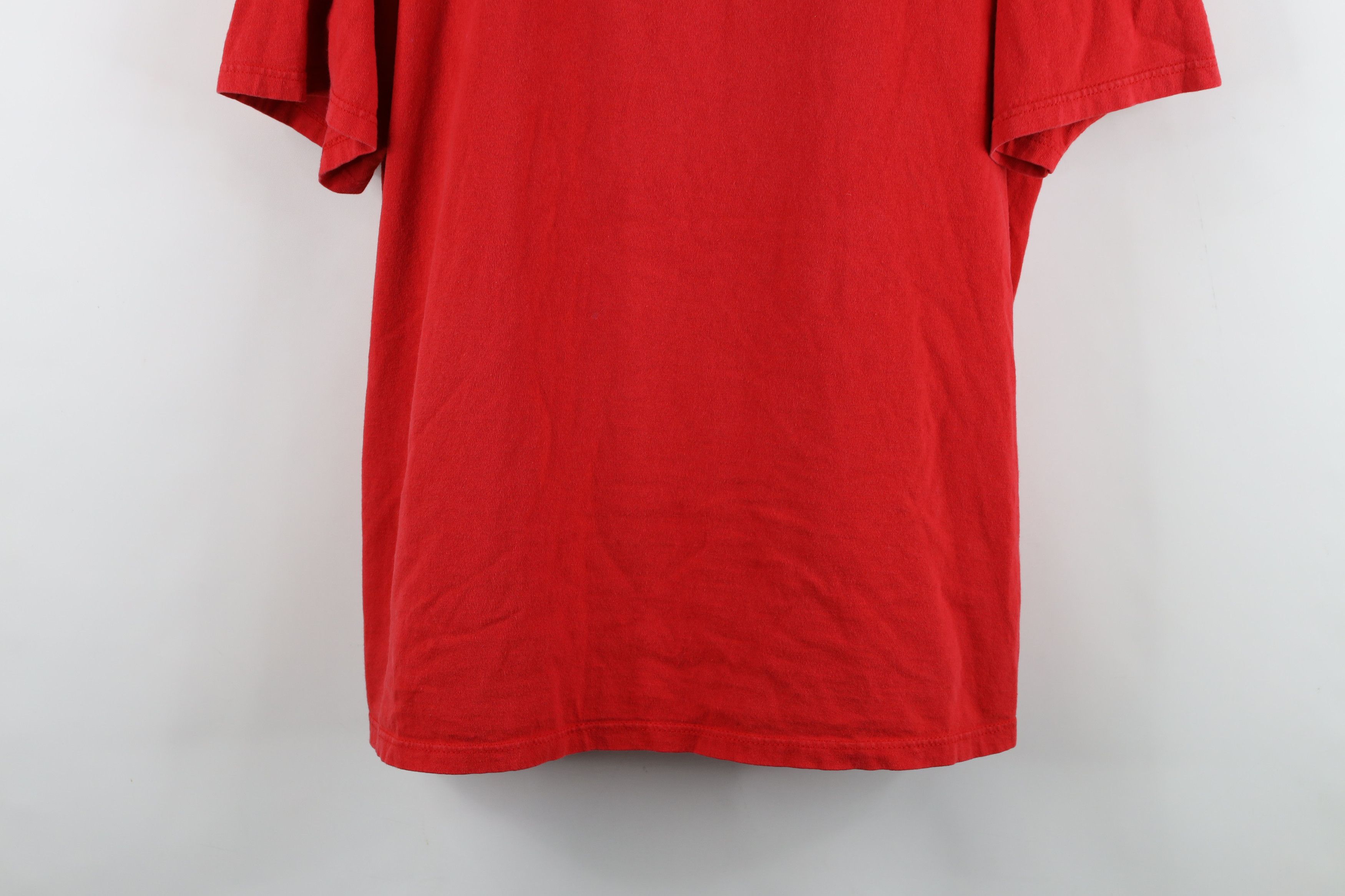 Vintage Vintage 90s Indiana University Hoosiers T-Shirt Red USA Size US XL / EU 56 / 4 - 3 Thumbnail