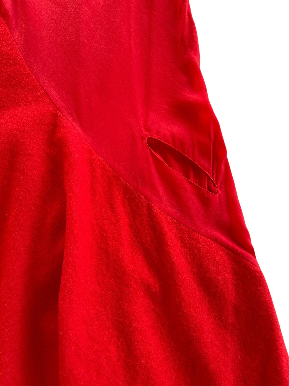 Y's Yohji Yamamoto Wool Cupro Gowns Maxi Dress Size M / US 6-8 / IT 42-44 - 6 Thumbnail