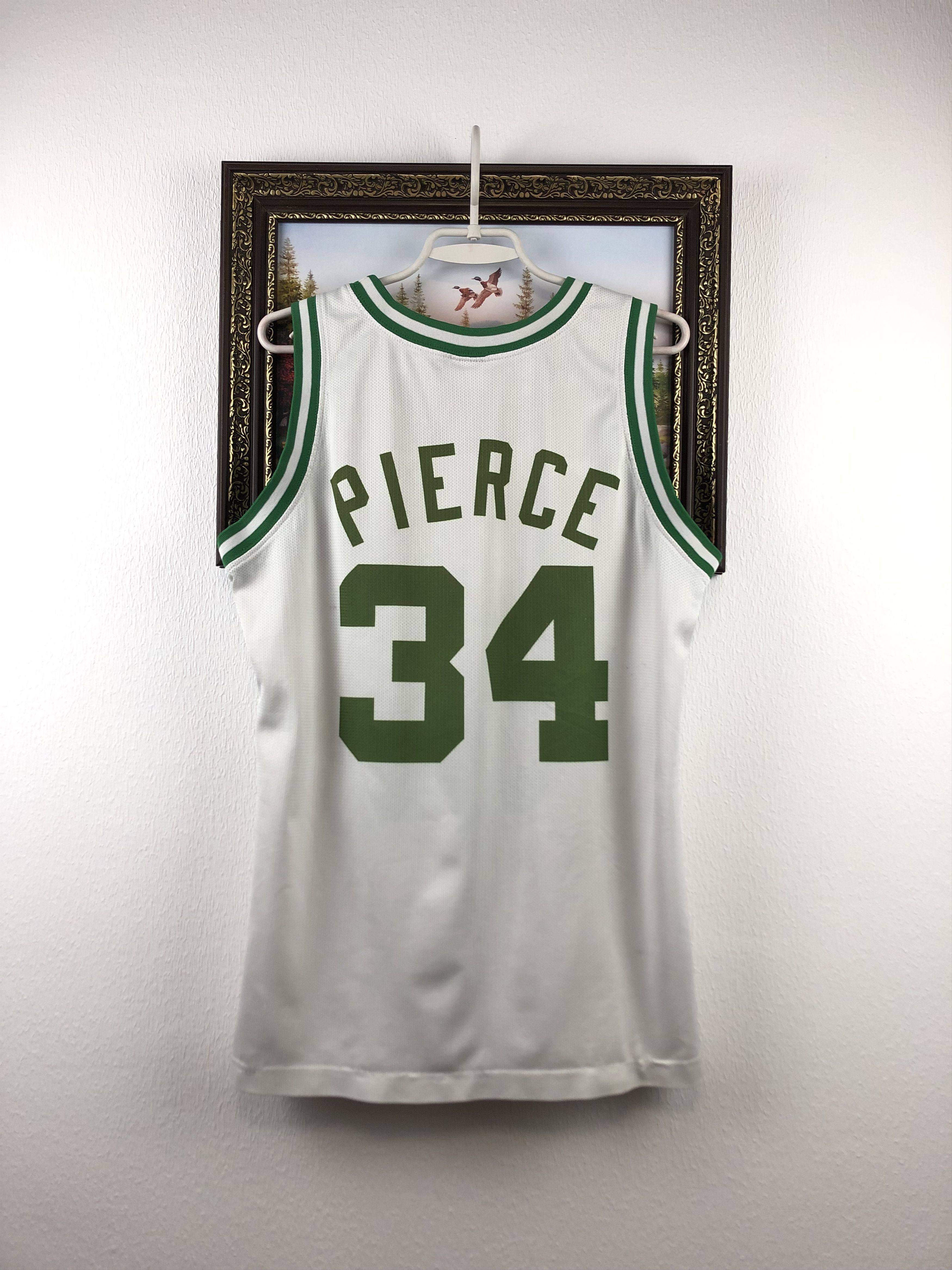 Champion Vintage 90's Boston Celtics Paul Pierce #24 White Jersey Size US L / EU 52-54 / 3 - 12 Thumbnail