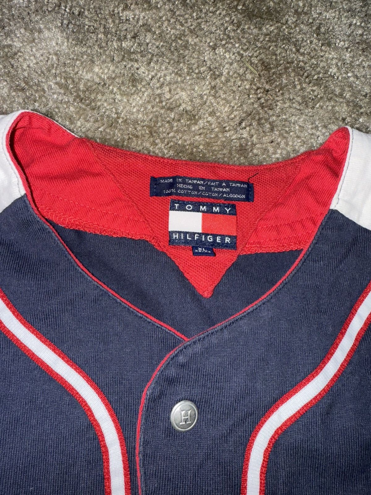 Tommy Hilfiger TOMMY HILFIGER VINTAGE JERSEY Size US XL / EU 56 / 4 - 4 Thumbnail