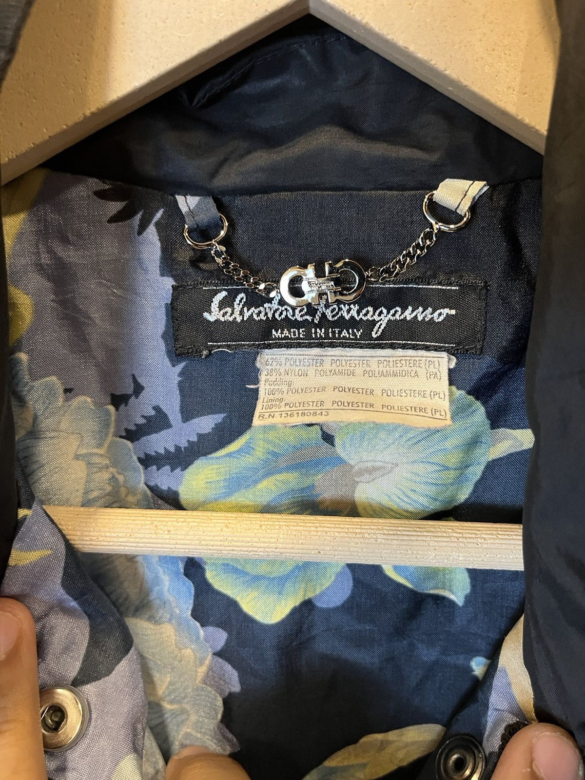 Salvatore Ferragamo × Vintage Salvatore ferragamo jacket Size US M / EU 48-50 / 2 - 8 Thumbnail