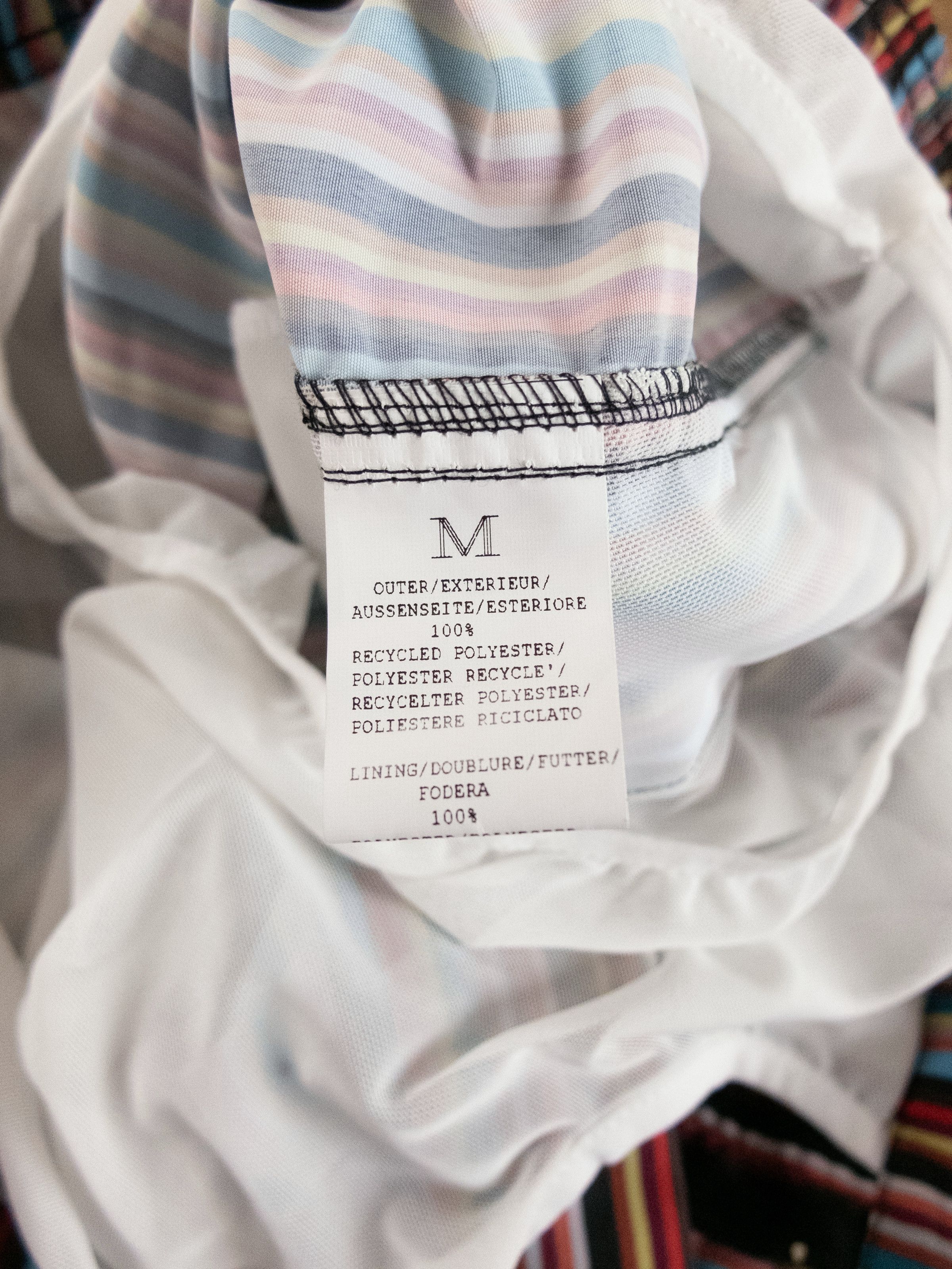 Paul Smith PAUL SMITH classic stripe recycled polyester swim shorts M Size US 32 / EU 48 - 8 Thumbnail