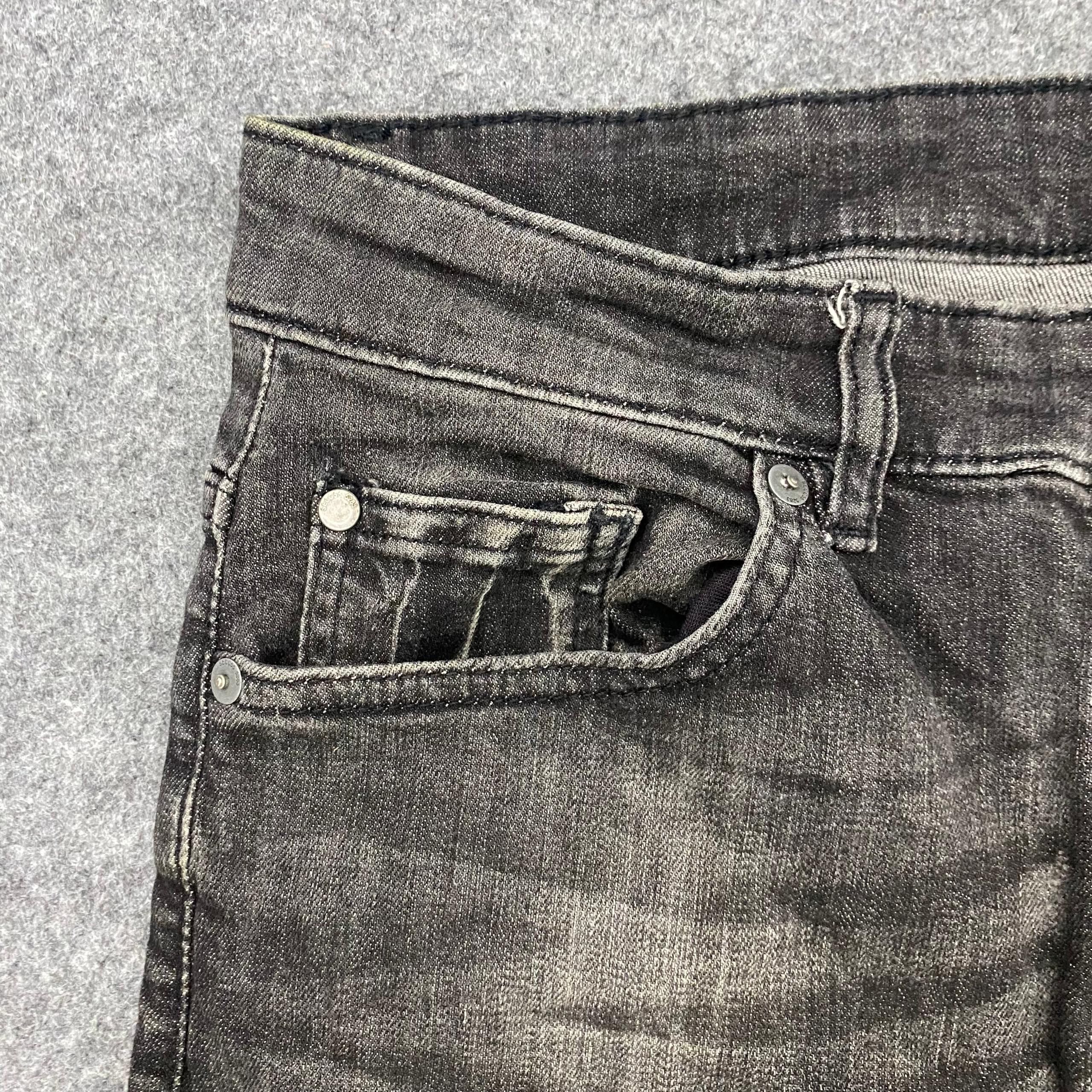 If Six Was Nine 💥Best Offer💥Vintage H&M Japanese Brand Skinny Denim Size US 30 / EU 46 - 9 Thumbnail