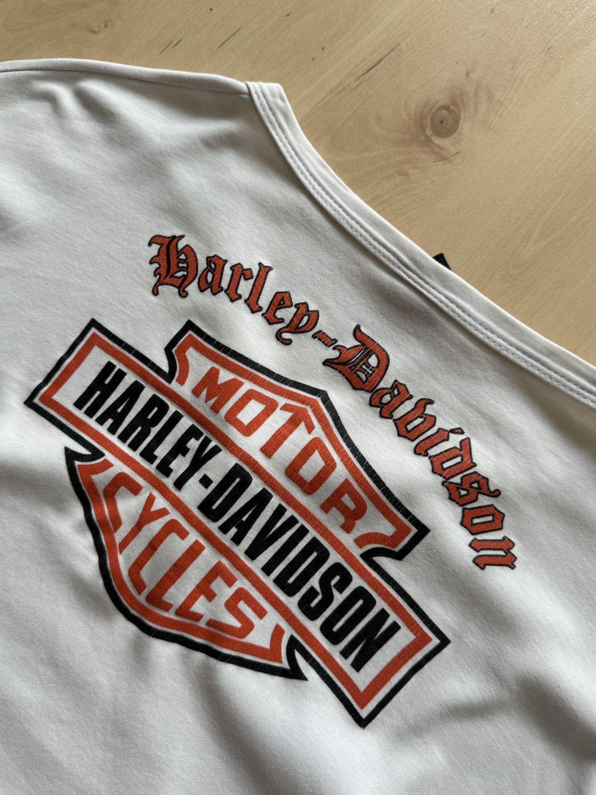 Harley Davidson Harley Davidson v neck long sleeve tshirt xxl Size US XXL / EU 58 / 5 - 6 Thumbnail