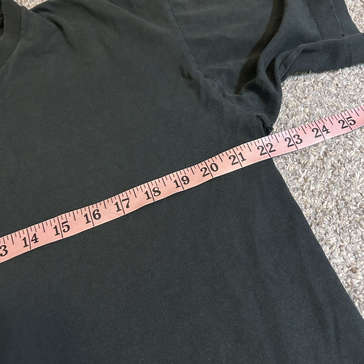 Hanes × Vintage Vintage duke faded black blank tee shirt Size US L / EU 52-54 / 3 - 6 Thumbnail