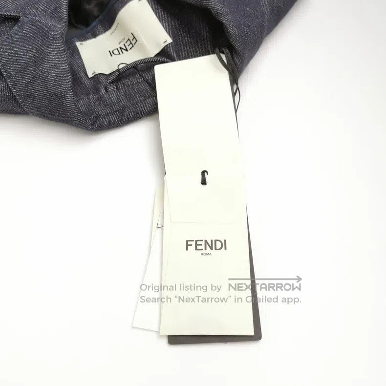 Fendi Fendi Denim blue blazer Size XXS / US 00 / IT 34 - 4 Thumbnail