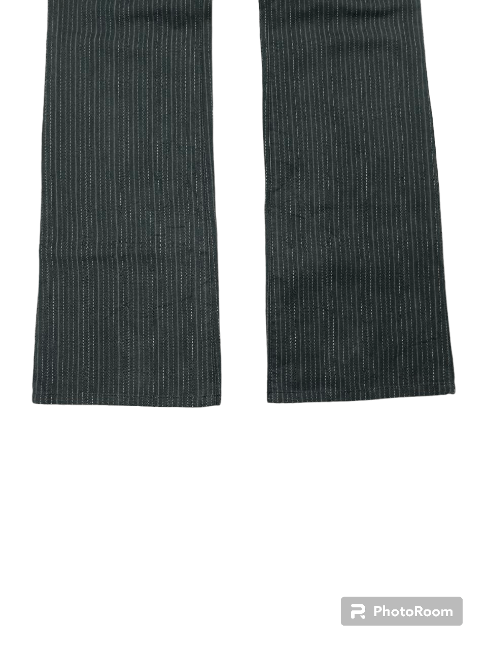 ABAHOUSE FLARE ABOHOUSE BLACK STRIPE DENIM PANTS Size US 28 / EU 44 - 5 Thumbnail