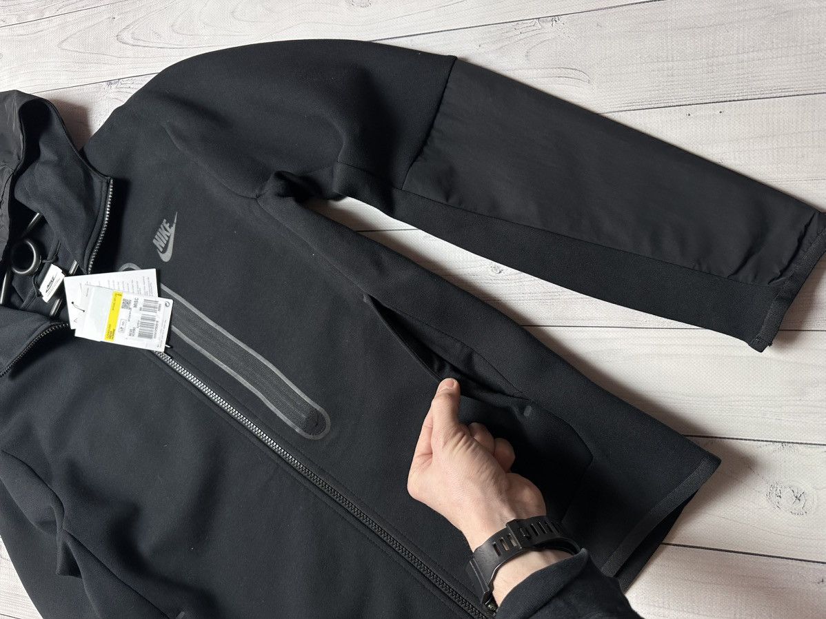 Nike Nike tech fleece zip hoodie size S black drill Size US S / EU 44-46 / 1 - 4 Thumbnail