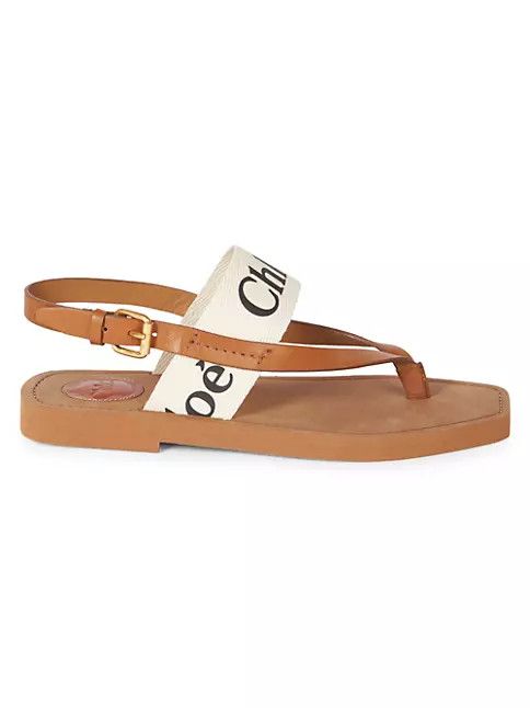 o1loc1c0424 Woody Sandals in White
