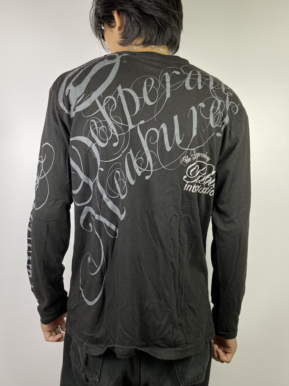 If Six Was Nine 2000s impala poem longsleeve style gothic Size US M / EU 48-50 / 2 - 7 Thumbnail
