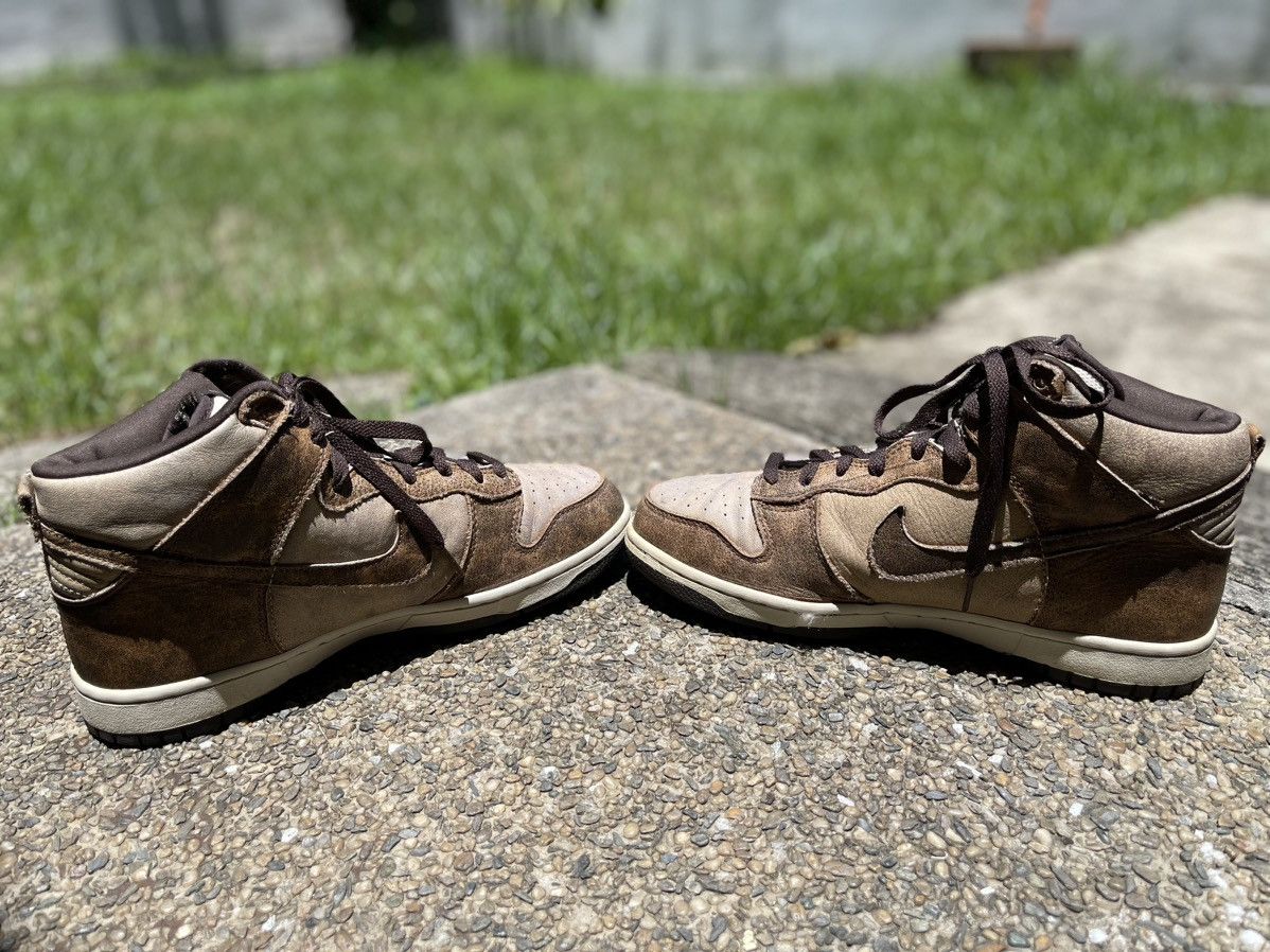 Nike Rare Vintage Nike Dunk High 2003 Grunge Dirty Pack Size US 9 / EU 42 - 6 Thumbnail