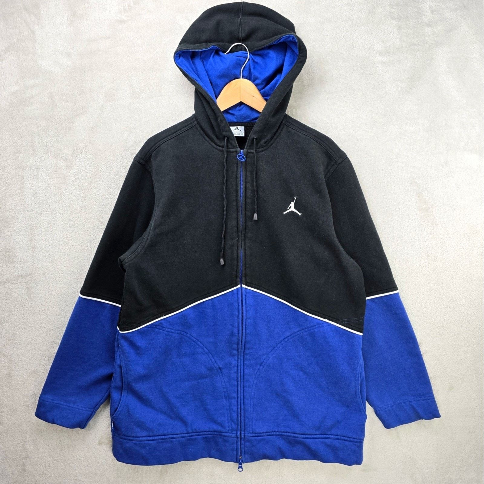Jordan Brand Vintage Jordan Brand Full Zip Sweatshirt Large Hoodie Y2K Size US L / EU 52-54 / 3 - 1 Thumbnail