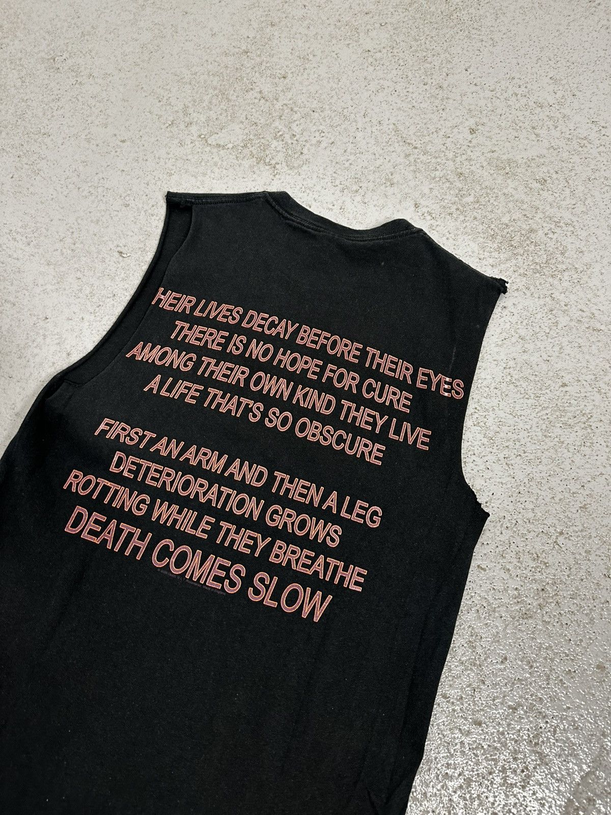 Band Tees Vintage 2008 Death Leprosy Rock Tank Top Size US S / EU 44-46 / 1 - 11 Thumbnail