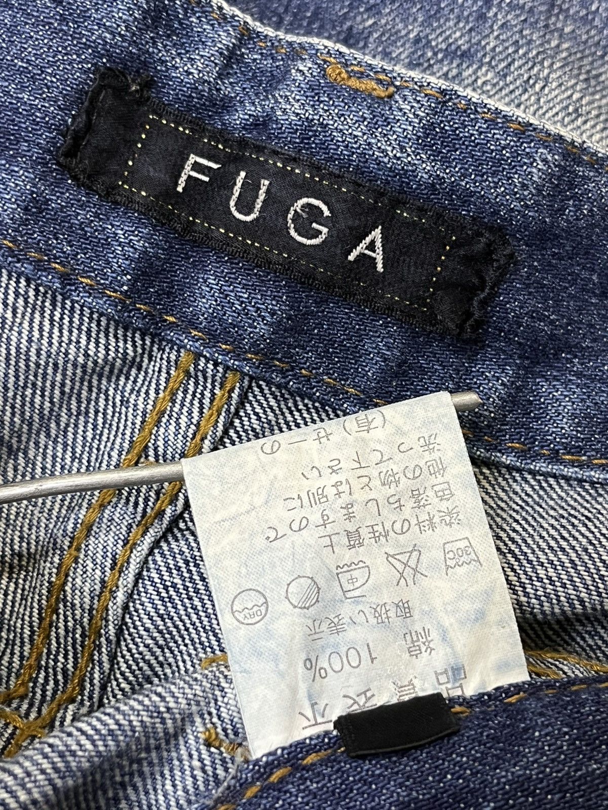 GOSTAR DE FUGA ARCHIVAL GOSTAR DE FUGA “FUGA” STRAIGHT CUT JEANS Size US 32 / EU 48 - 18 Thumbnail