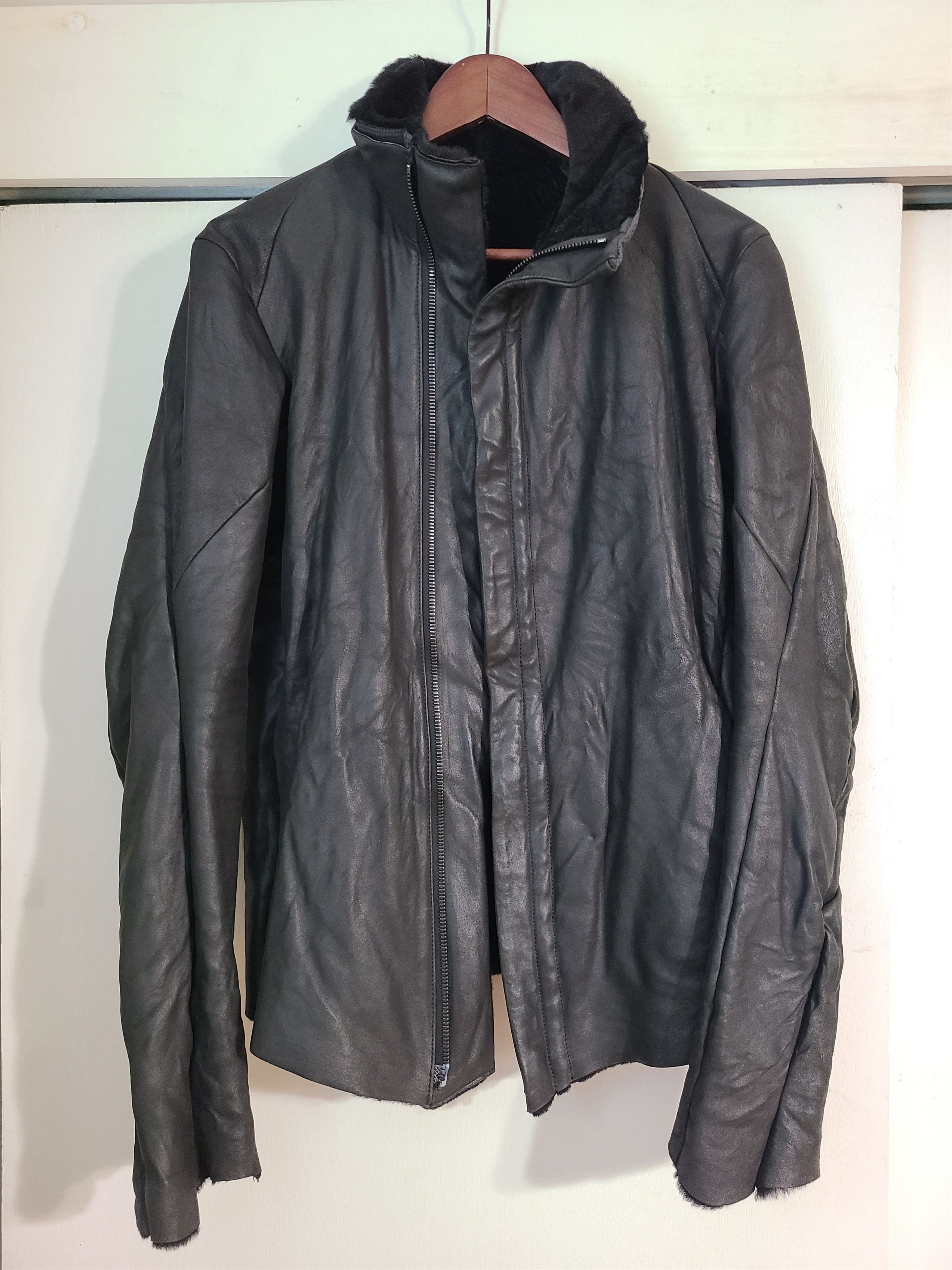Devoa Highneck Kangaroo Leather Jacket sz 4 JP Size US M / EU 48-50 / 2 - 2 Thumbnail