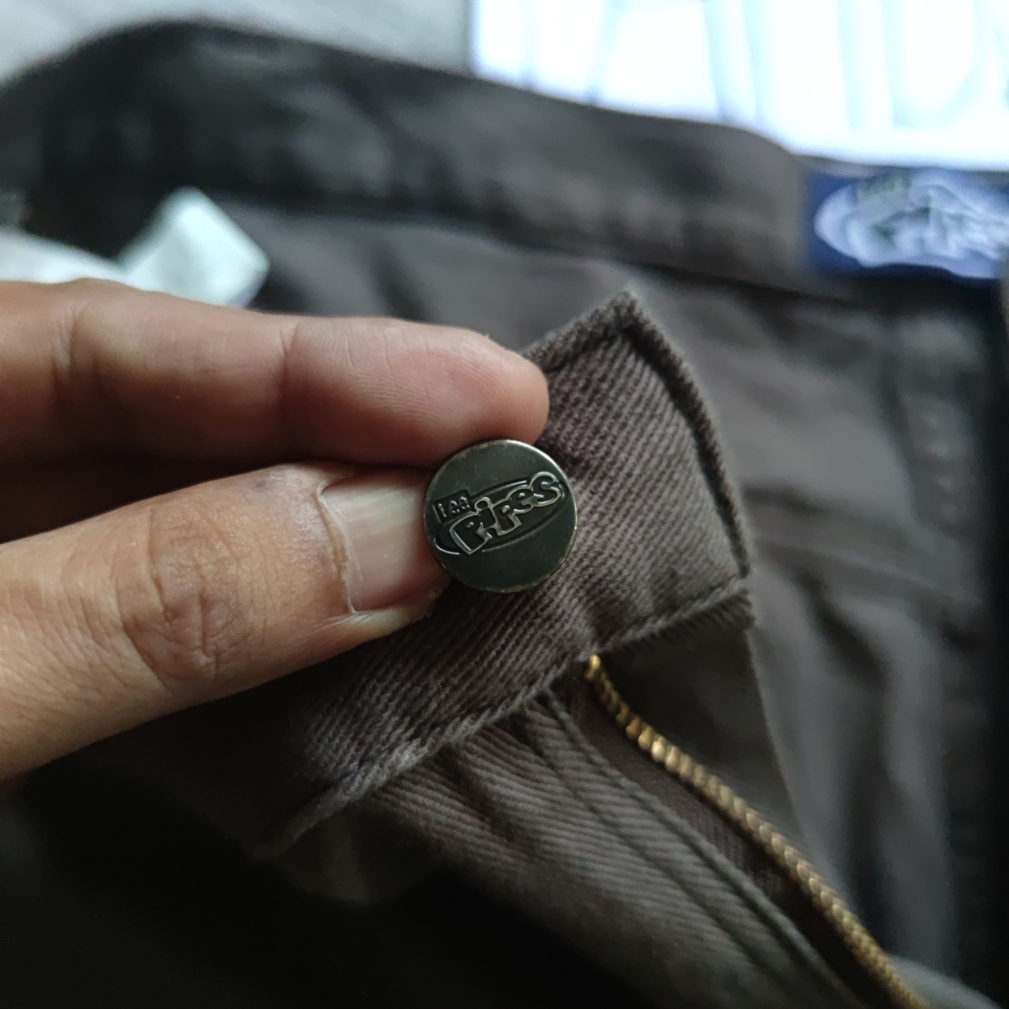 Lee × Vintage VINTAGE LEE PIPES BAGGY Size US 36 / EU 52 - 6 Thumbnail