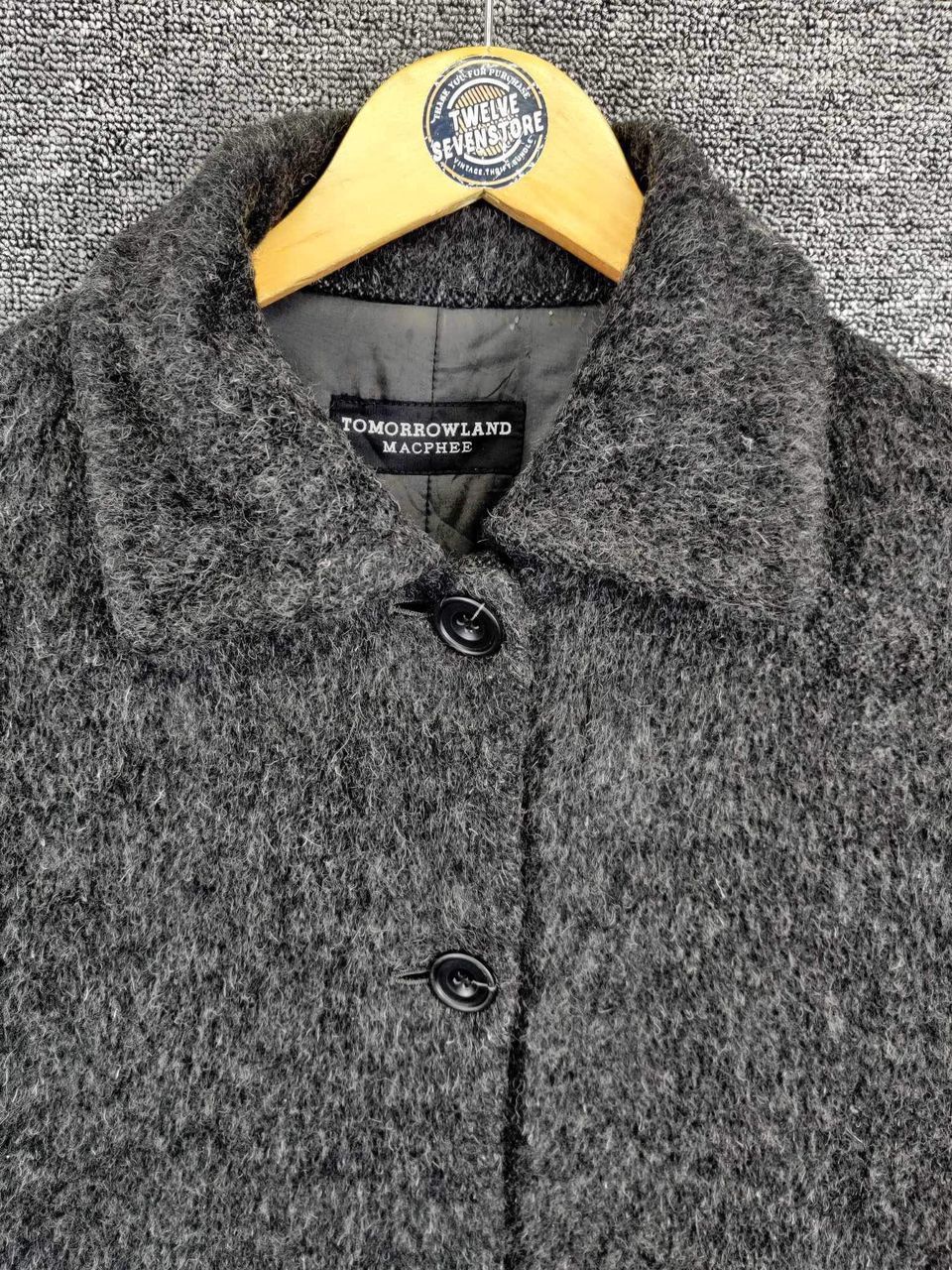Tomorrowland Vintage Mapchee Tomorrowland Single Breasted Mohair Coat Size US M / EU 48-50 / 2 - 8 Thumbnail