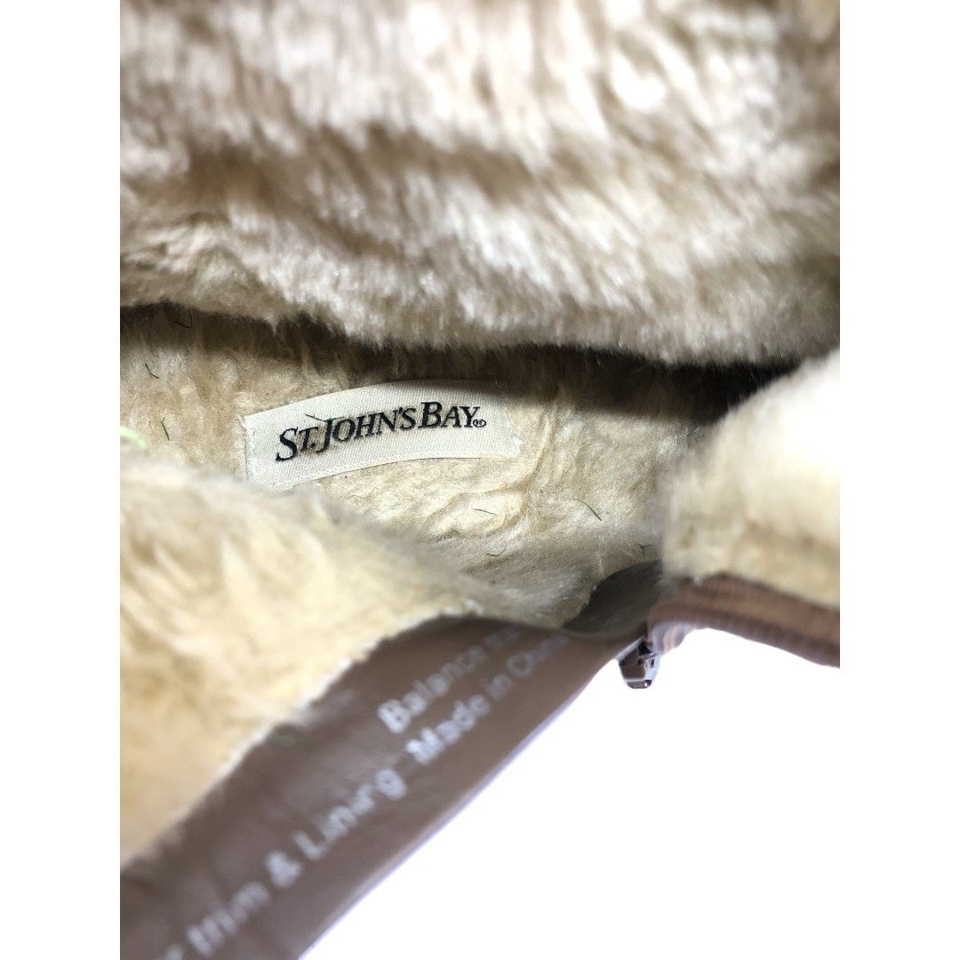 St. Johns Bay St John's Bay Faux Fur Lined Boots w Zipper - Womens Size 8M Size US 8 / IT 38 - 9 Thumbnail