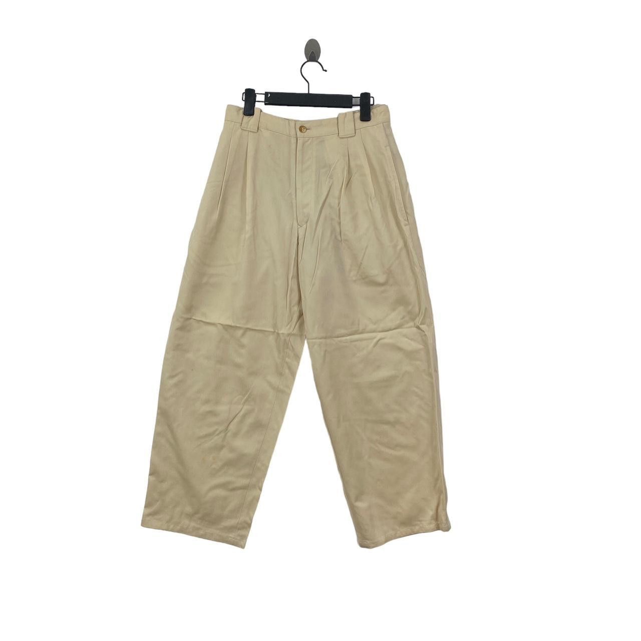 Yohji Yamamoto Vintage 80’ YOHJI YAMAMOTO Y’s Oversized Pant Trouser Slack Size 28" / US 6 / IT 42 - 1 Thumbnail