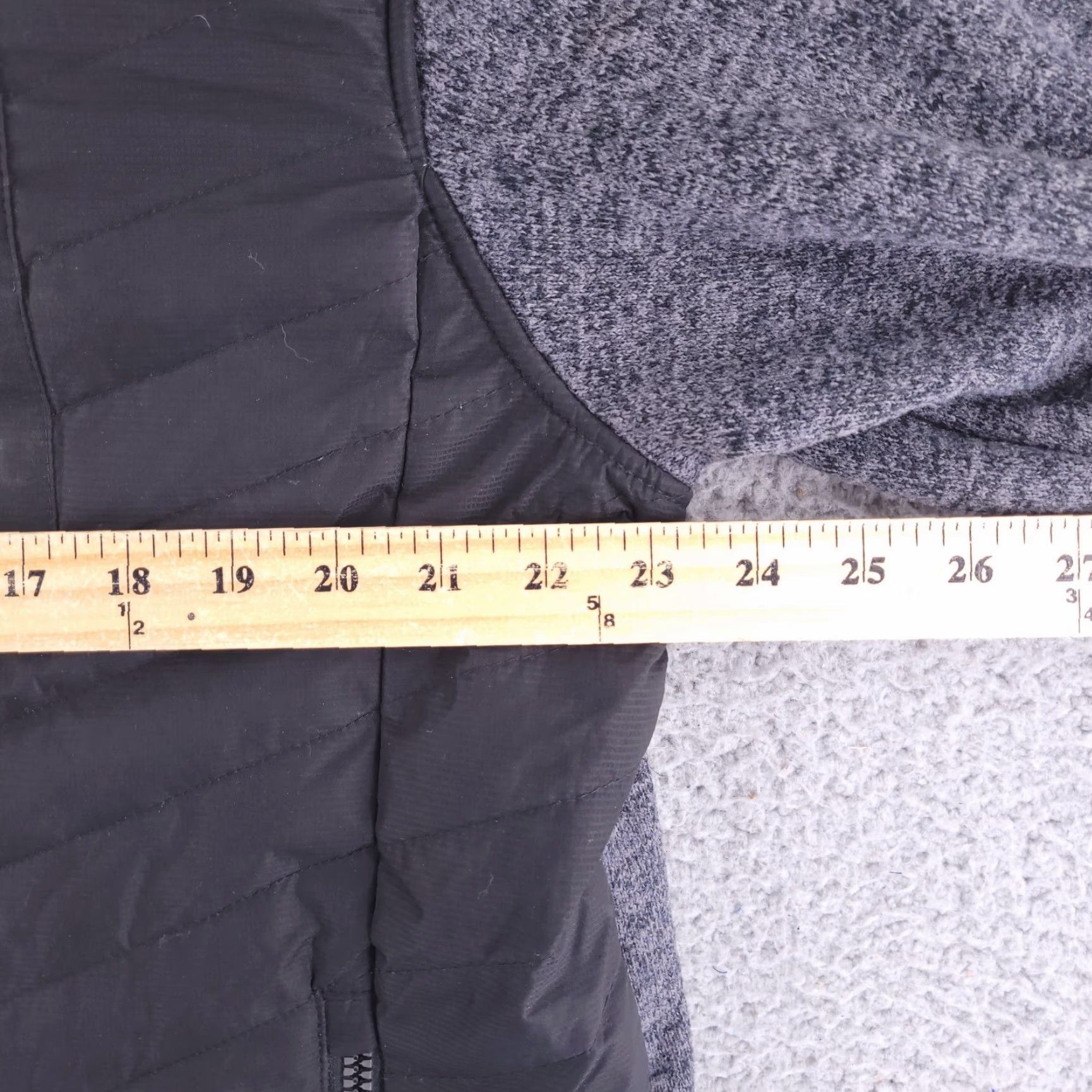 New Balance New Balance Hoodie Mens Large Black Gray Bomber Zip Sweatshirt Full Zip L Size US L / EU 52-54 / 3 - 5 Thumbnail