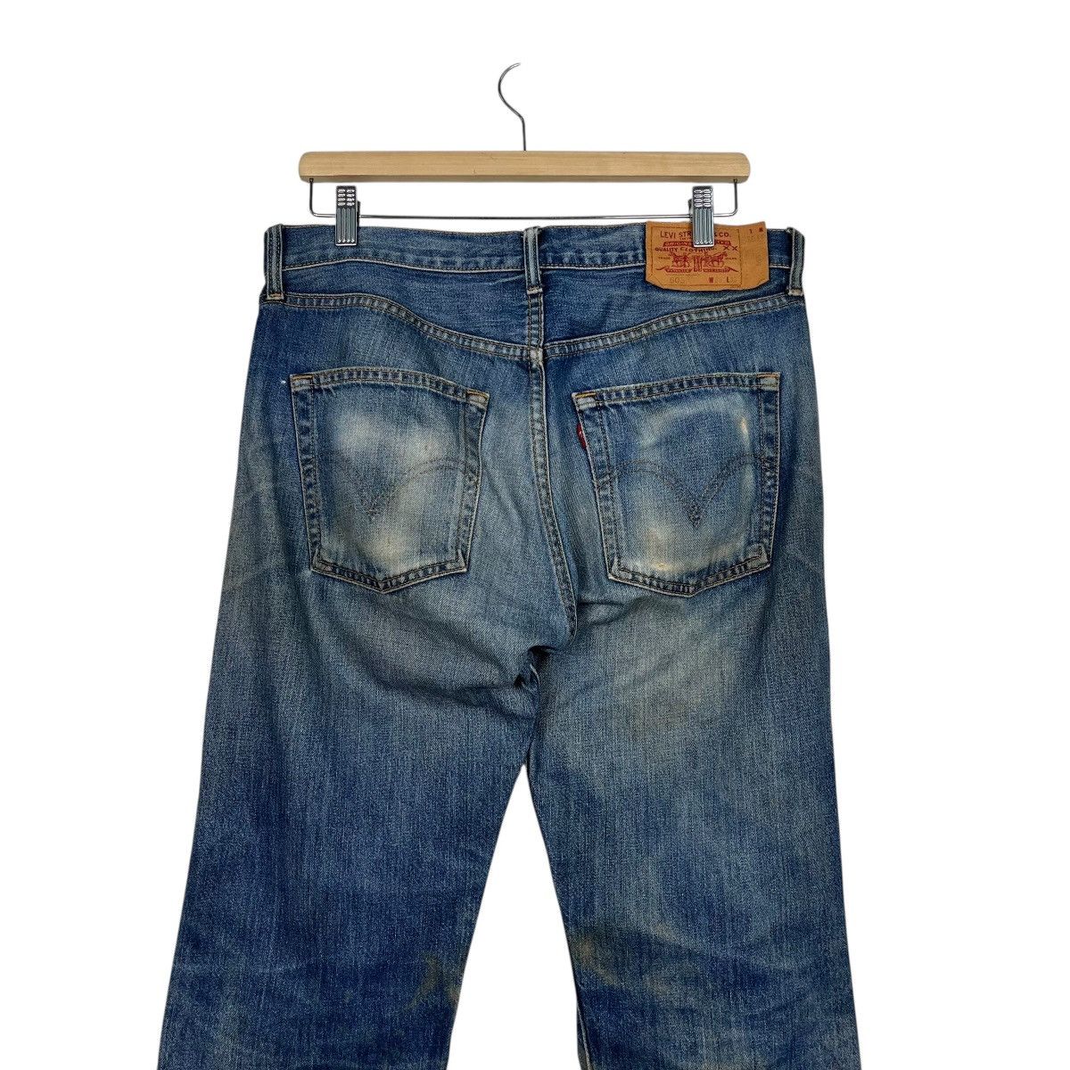 Levi's Vintage Levis Lot 505 Distressed Denim Jeans Size US 34 / EU 50 - 6 Thumbnail