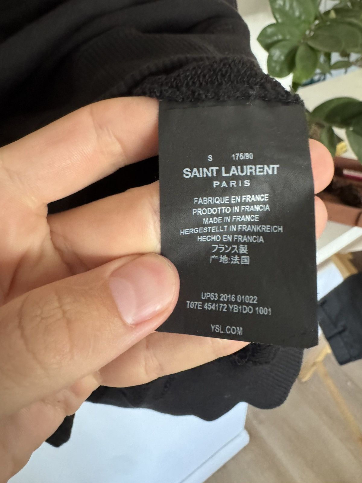 Saint Laurent Paris Hedi Snake Crewneck Size US S / EU 44-46 / 1 - 3 Thumbnail