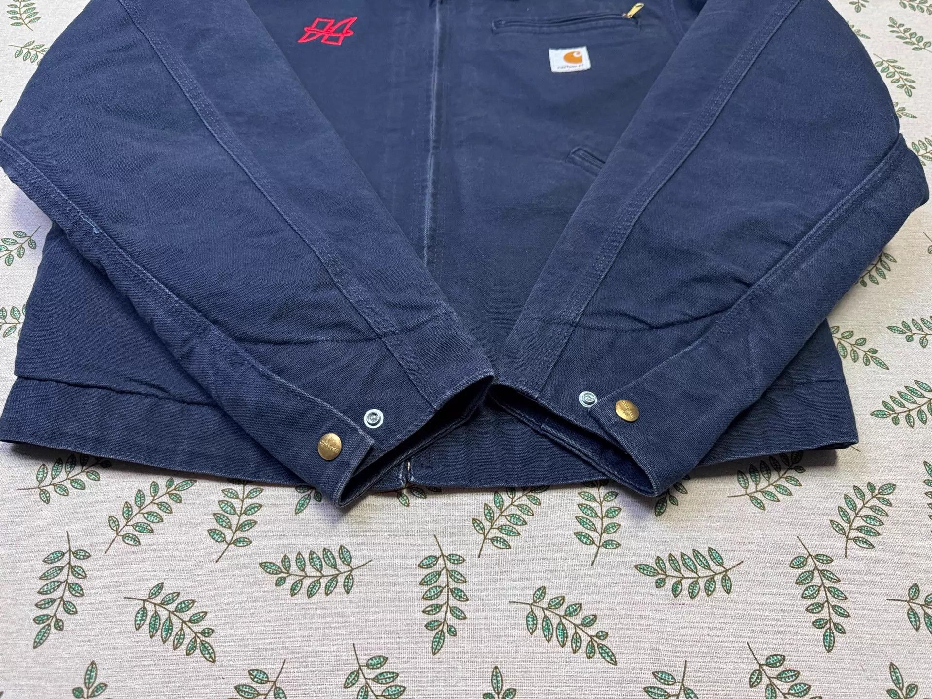 Carhartt Carhartt J01 Detroit Jacket Navy Blue 40/M Size US M / EU 48-50 / 2 - 3 Thumbnail