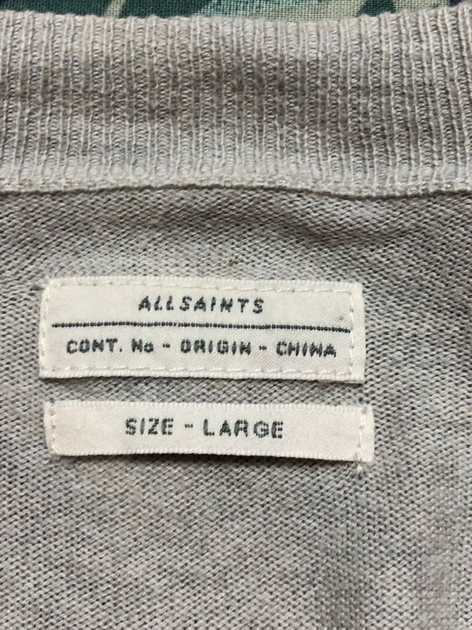 Allsaints Allsaints Zip SWEATSHIRT KNIT Size US L / EU 52-54 / 3 - 2 Thumbnail