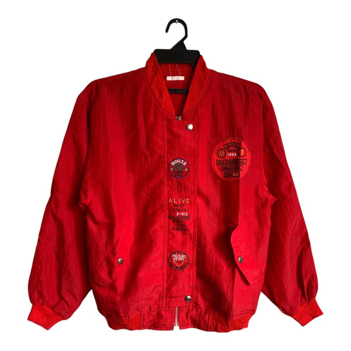 Japanese Brand Rare Design Vintage Alive Windbreaker Size M / US 6-8 / IT 42-44 - 1 Thumbnail