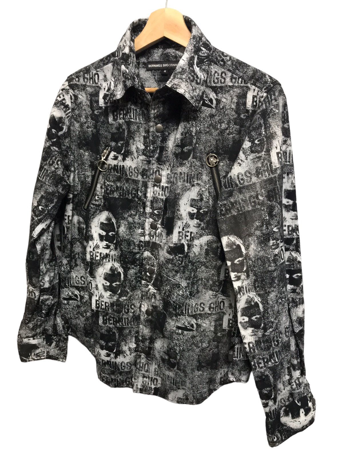 Vintage 🔥GRAILED🔥OG Bernings-Sho🇯🇵 Edition "Kamakura" Rayon B/D Shirt Size US M / EU 48-50 / 2 - 2 Thumbnail