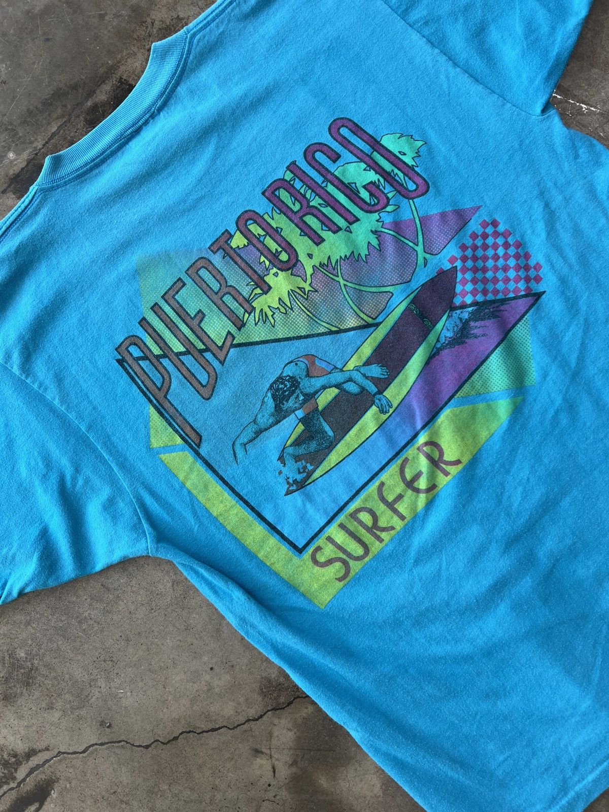 Vintage Vintage Puerto Rico Tourist Tee Sz. XL Size US XL / EU 56 / 4 - 1 Thumbnail