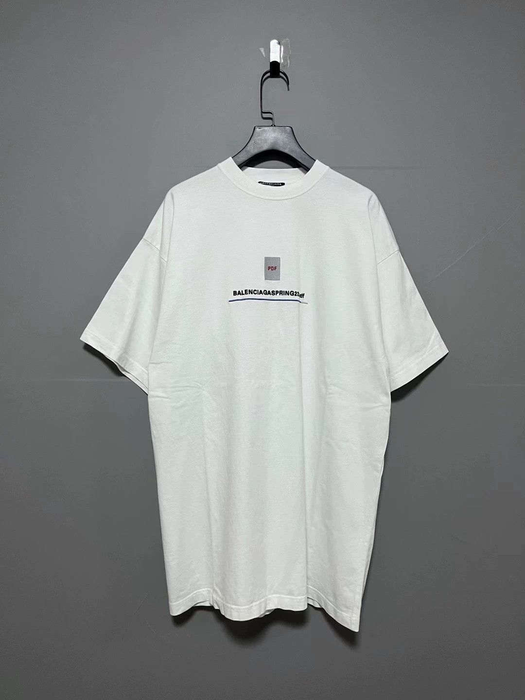 Balenciaga Balenciaga PDF short sleeved shirt Size US S / EU 44-46 / 1 - 1 Thumbnail